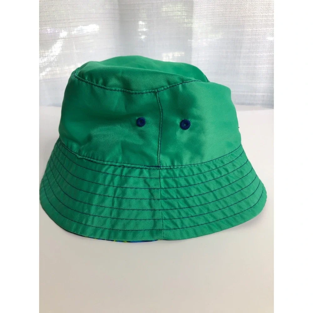 UV Skinz Bucket Hat Kids 12/18m Green Reversible Turtle Print Sun Hat 1912130101